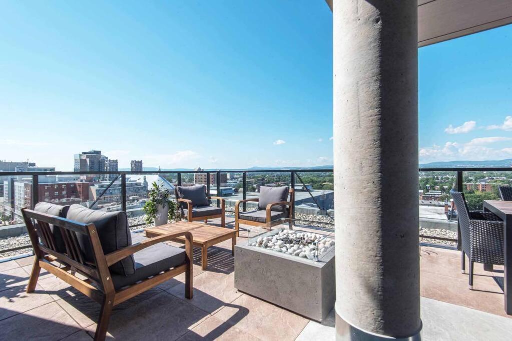 Le Coeur Du Festival D'Ete De Quebec Apartment Exterior foto