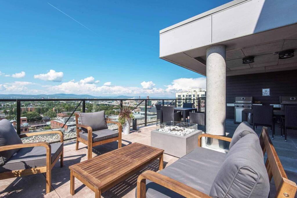 Le Coeur Du Festival D'Ete De Quebec Apartment Exterior foto